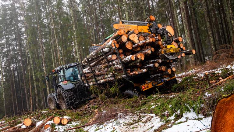 Terje kör över 20.000 kubik om året